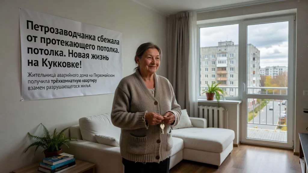 Петрозаводчанка сбежала от протекающего потолка. Новая жизнь на Кукковке!